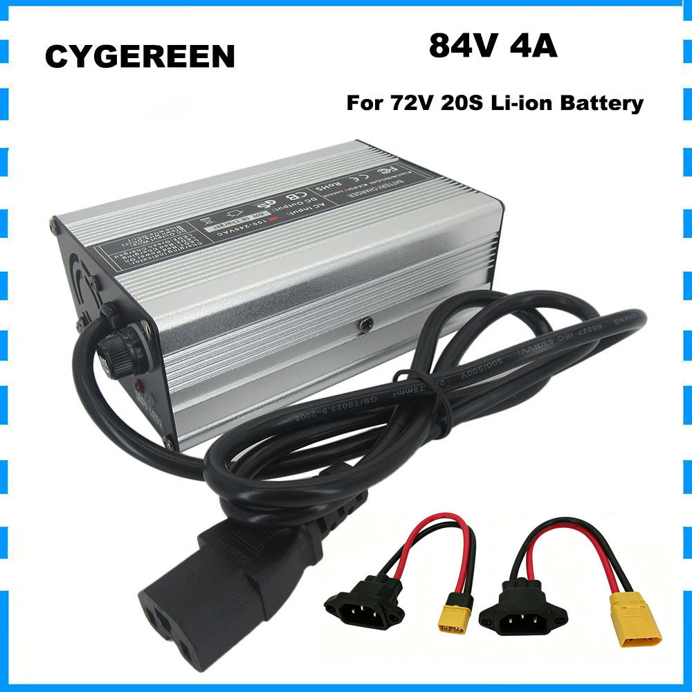 84V 20A Smart Charger - 84V 4A 리튬 이온 고속 충전기,