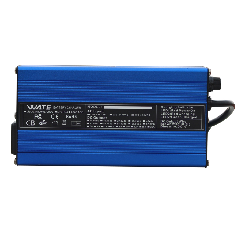 리튬 이온 배터리 스마트 충전기, 팬 알루미늄 케이스  - 84V 20A Smart Charger 리뷰 및 가격
