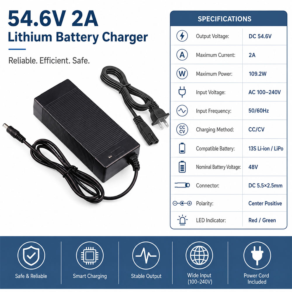 48V 4A 54.6V 2A 리튬 이온 배터리 충전기( - 84V 20A Smart Charger 리뷰 및 가격